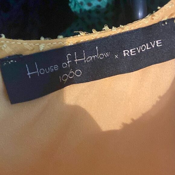 House of Harlow 1960 x Revolve Allegra Mustard Yellow Maxi Dress - Picture 7 of 11